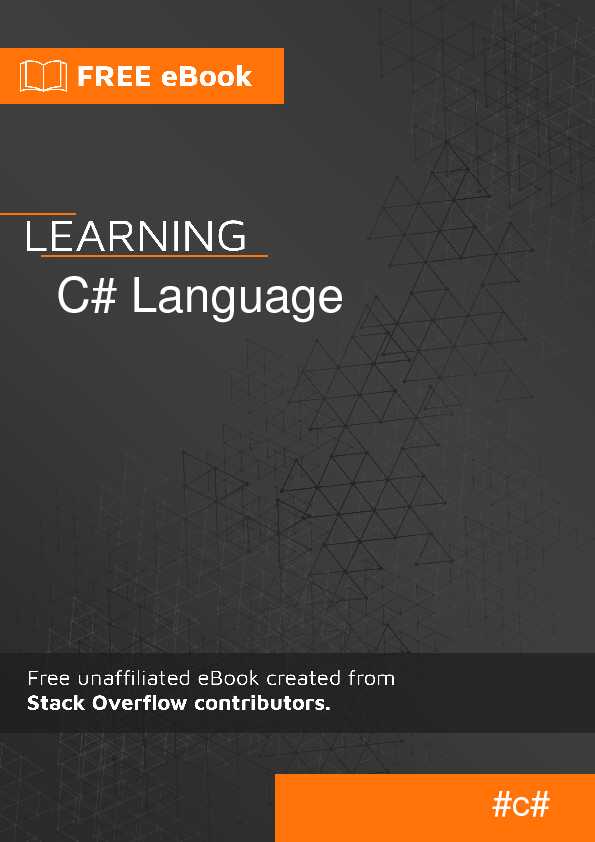 C# Language