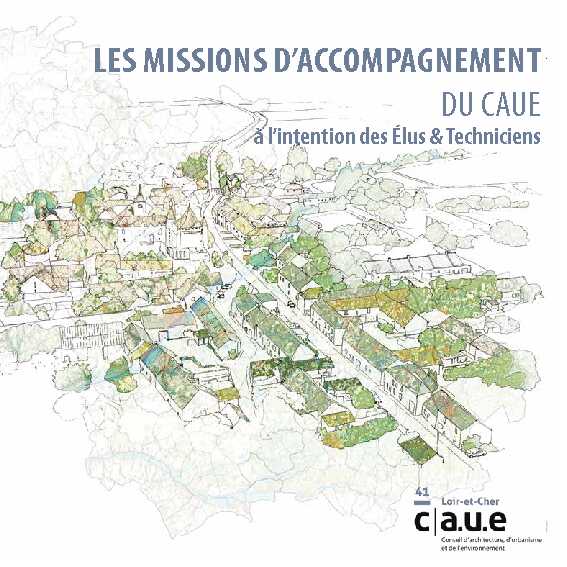 [PDF] LES MISSIONS DACCOMPAGNEMENT DU CAUE