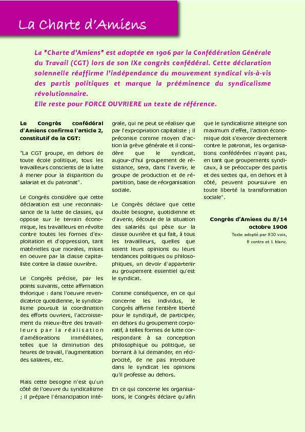 [PDF] La Charte dsAmiens - FO Territoriaux