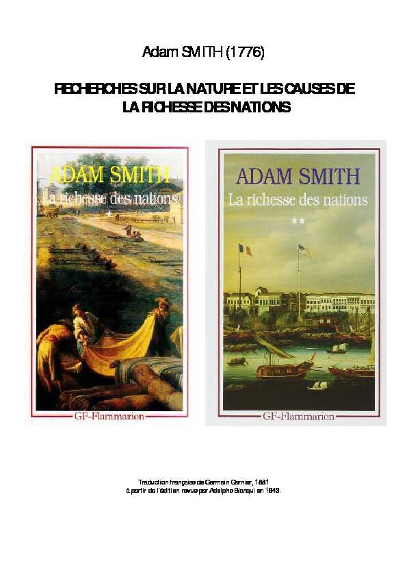 [PDF] Adam SMITH (1776)