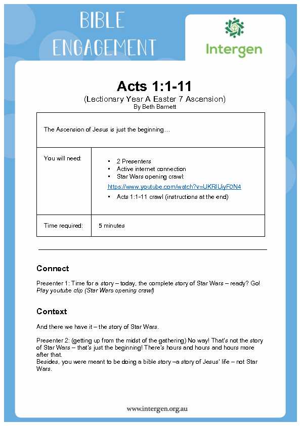 [PDF] Acts 1:1-11  Intergen