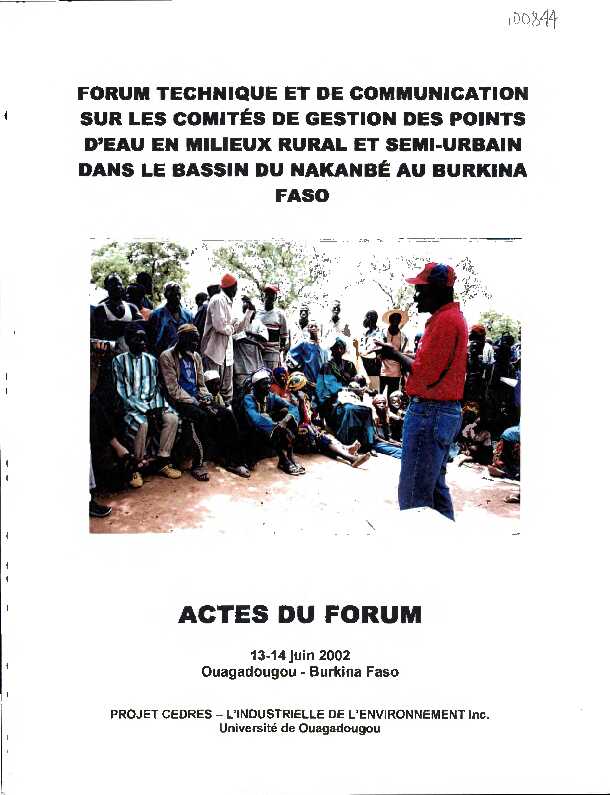[PDF] ACTES DU FORUM
