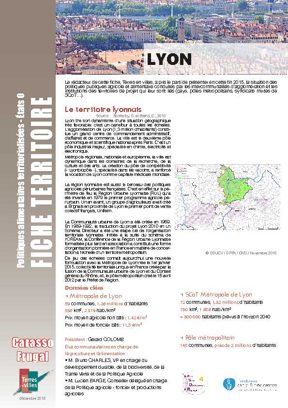 [PDF] Lyon - Terres en villes