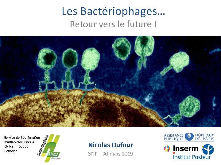 [PDF] Les Bactériophages - SPIF