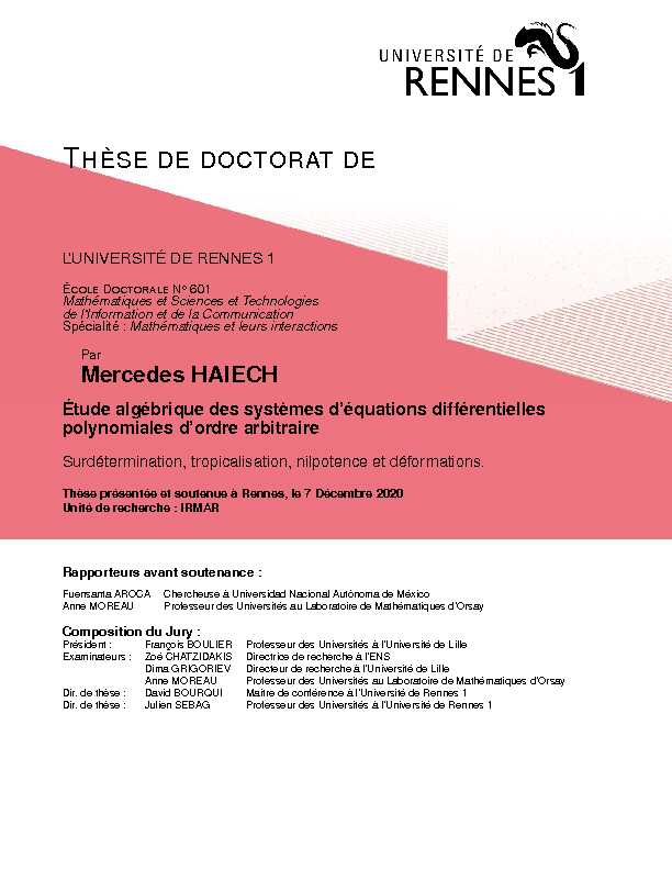 [PDF] THÈSE DE DOCTORAT DE
