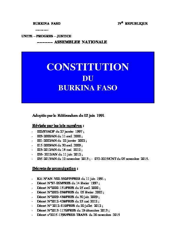 Constitution consolidée après la relecture du 05 nov 2015-VF