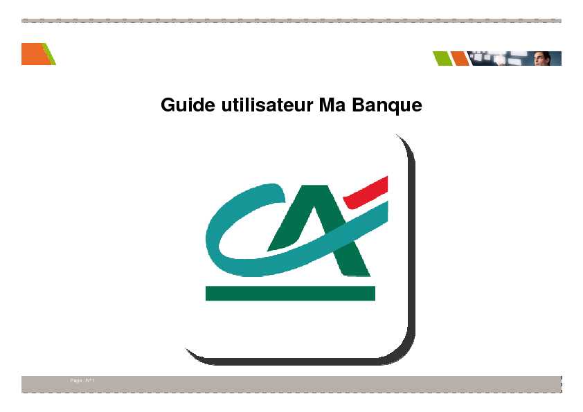 Guide utilisateur Ma Banque