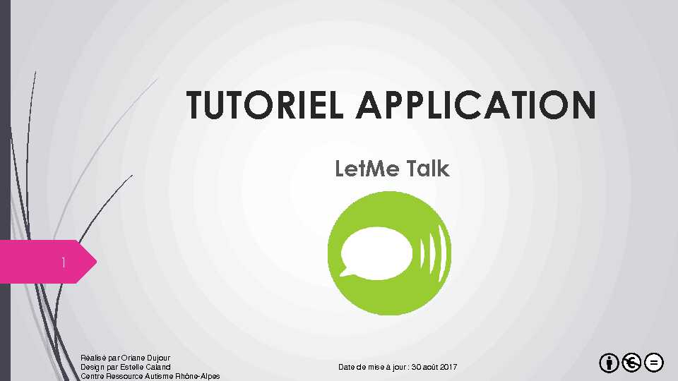 tutoriel LetMeTalk