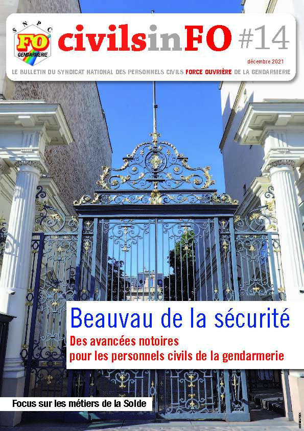 [PDF] Beauvau de la sécurité - FO gendarmerie