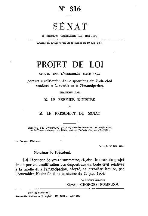 [PDF] PROJET DE LOI - Sénat