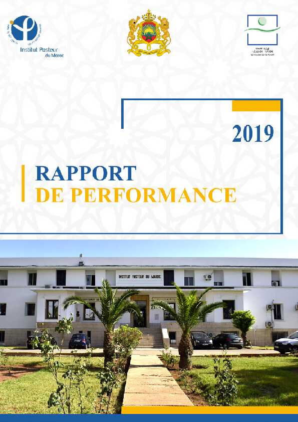 [PDF] RAPACT2019pdf - Institut Pasteur du Maroc