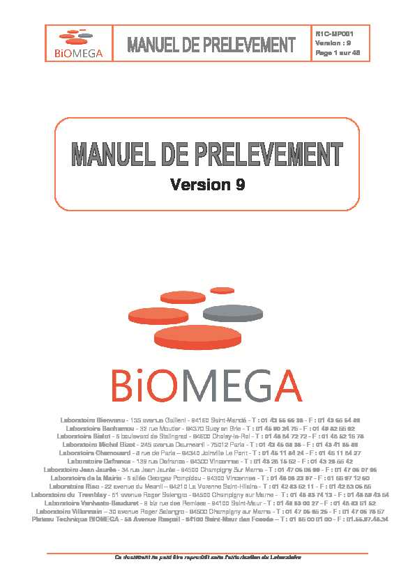 [PDF] Version 9 - Biomega