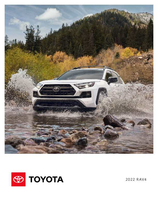 2022 RAV4  Toyota Brochures