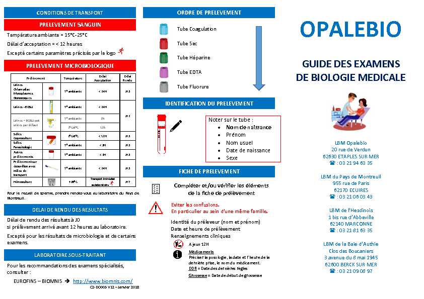[PDF] Laboratoire Opalebio