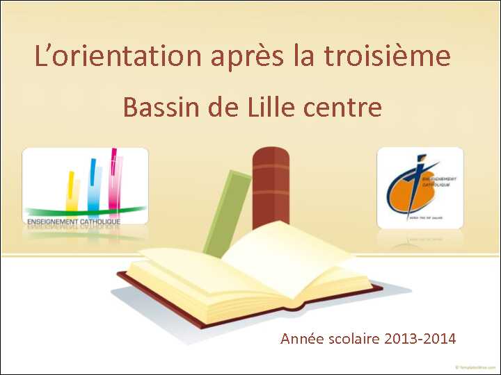 [PDF] Lorientation après la troisième - Collège Dominique Savio