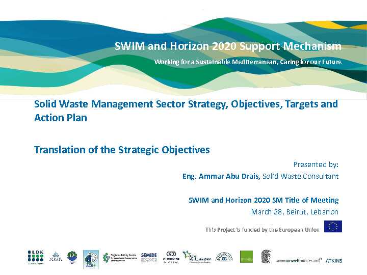 [PDF] 1-Abu-Drais-Solid-Waste-Management-Strategypdf