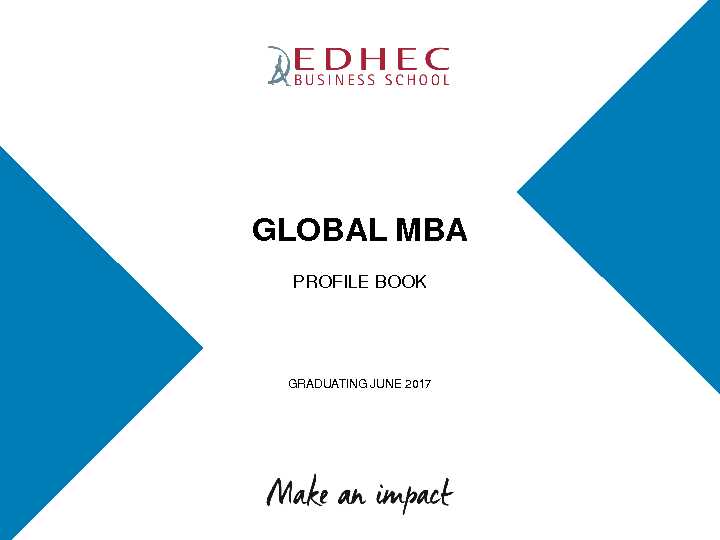 [PDF] Présentation PowerPoint - EDHEC Global MBA