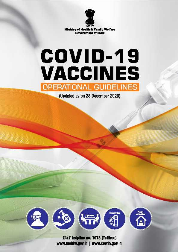 [PDF] COVID-19 vaccine - MoHFW