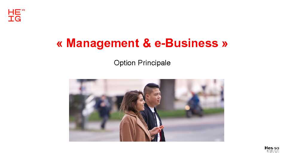 Management et e-business