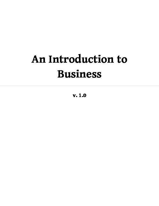 [PDF] An Introduction to Business - 2012 Book Archive - Lardbucketorg