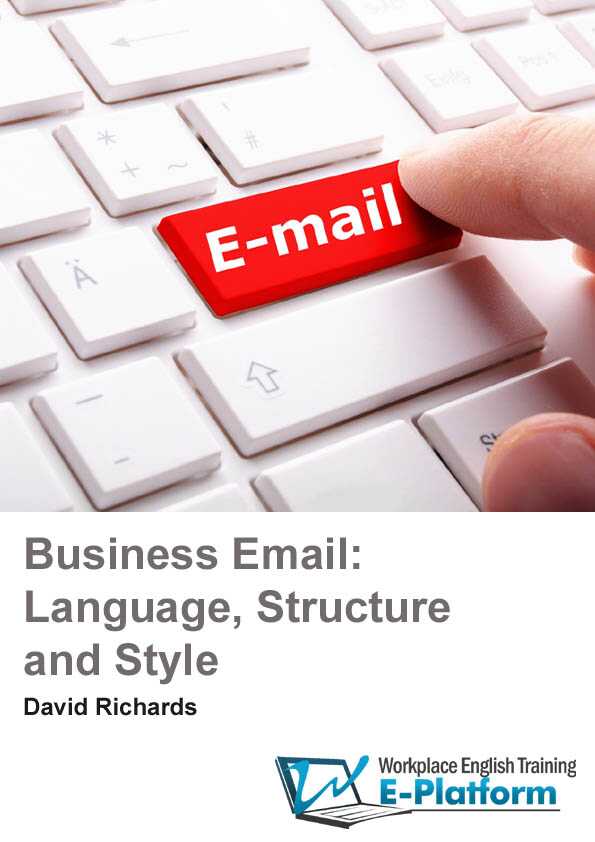 [PDF] Business Email: Language Structure and Style