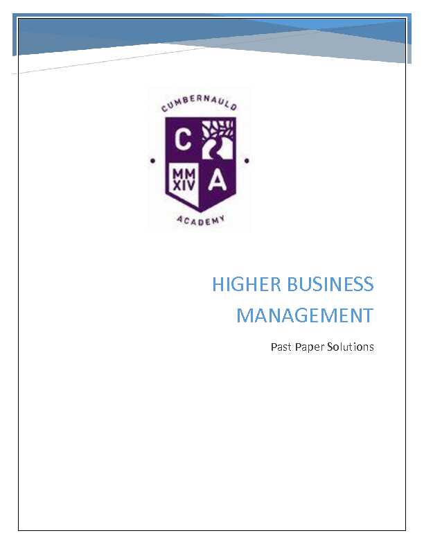[PDF] Higher-Business-Management-Past-Paper-Solutionspdf - Glow Blogs