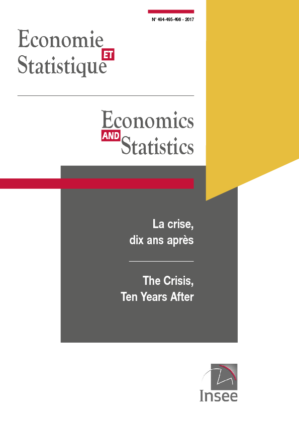 Economie Statistique Economics Statistics