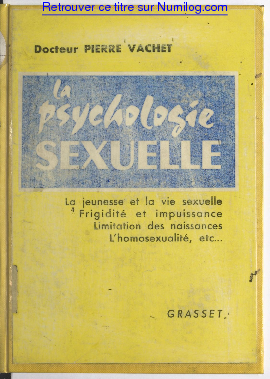 La psychologie sexuelle