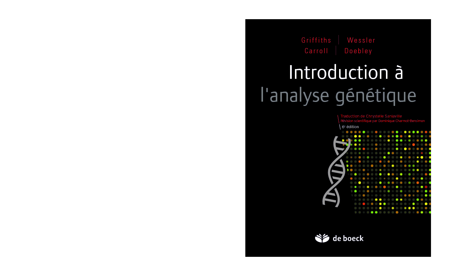 Introduction à l'analyse génètique
