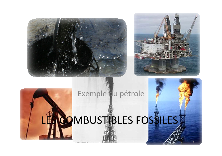 LES COMBUSTIBLES FOSSILES