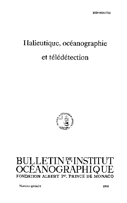 Halieutique océanographie et télédétection BULLETIN