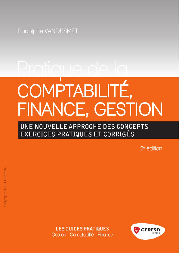 Pratique de la Comptabilité Finance Gestion
