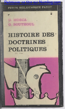 Histoire des doctrines politiques Depuis l'antiquité